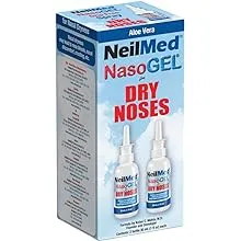 Neilmed Nasogel Drip Free Gel Spray, 1 fl oz (Pack of 2)