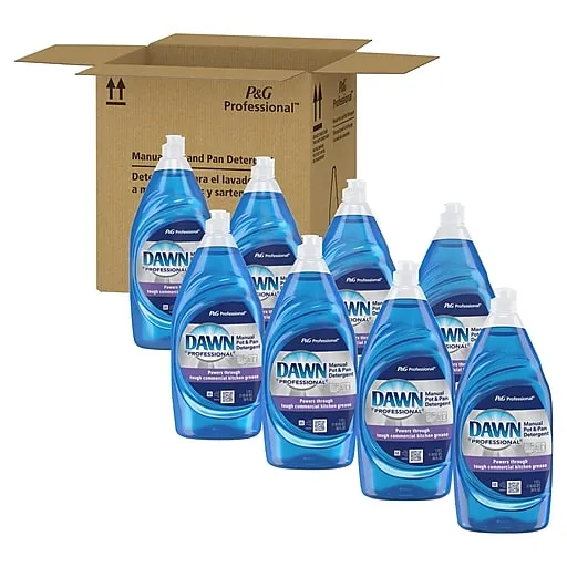 Dawn Professional Manual Pot & Pan Dish Detergent 38 oz Bottle 8/Carton 45112CT