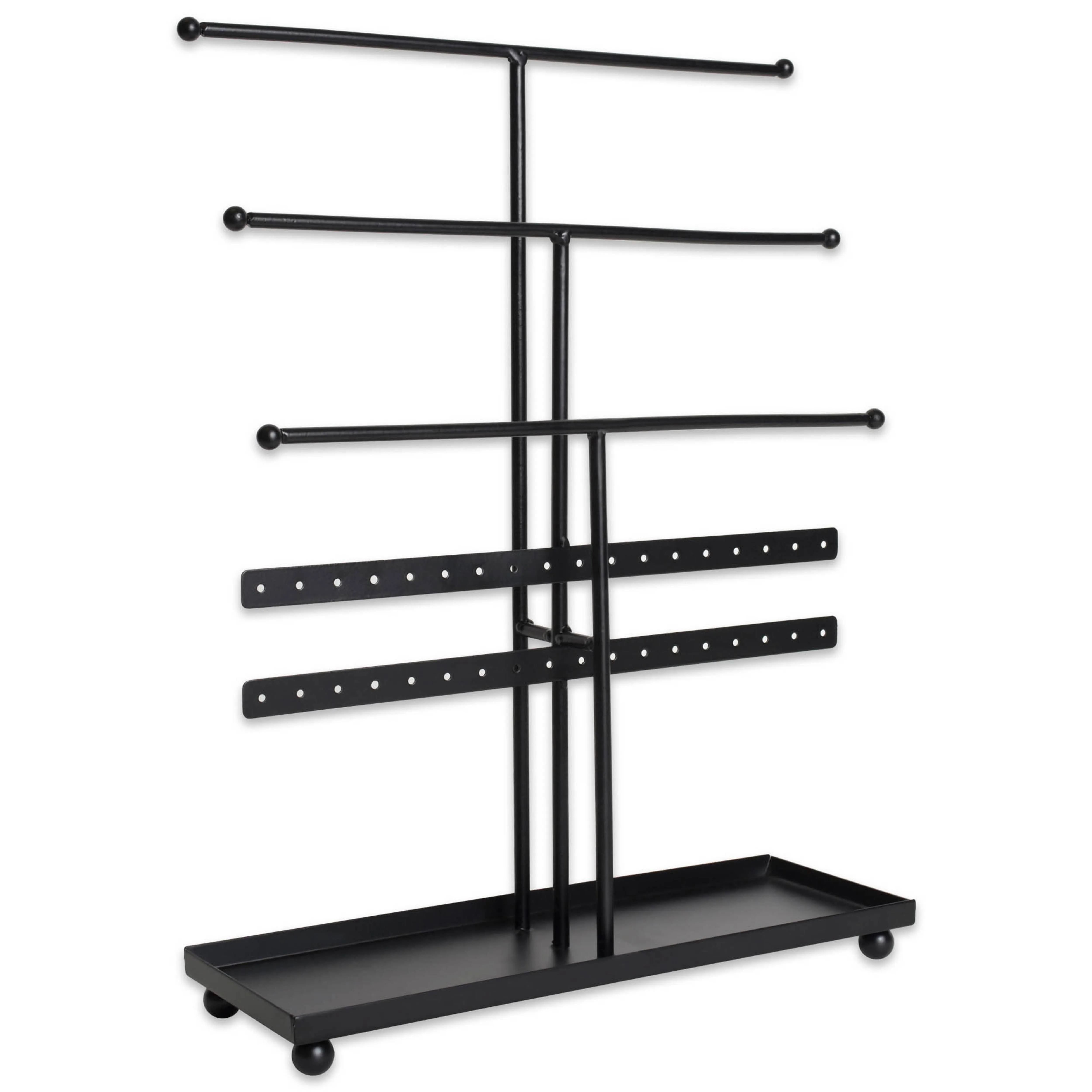 DII 3 Tier Jewelry Organizer Black