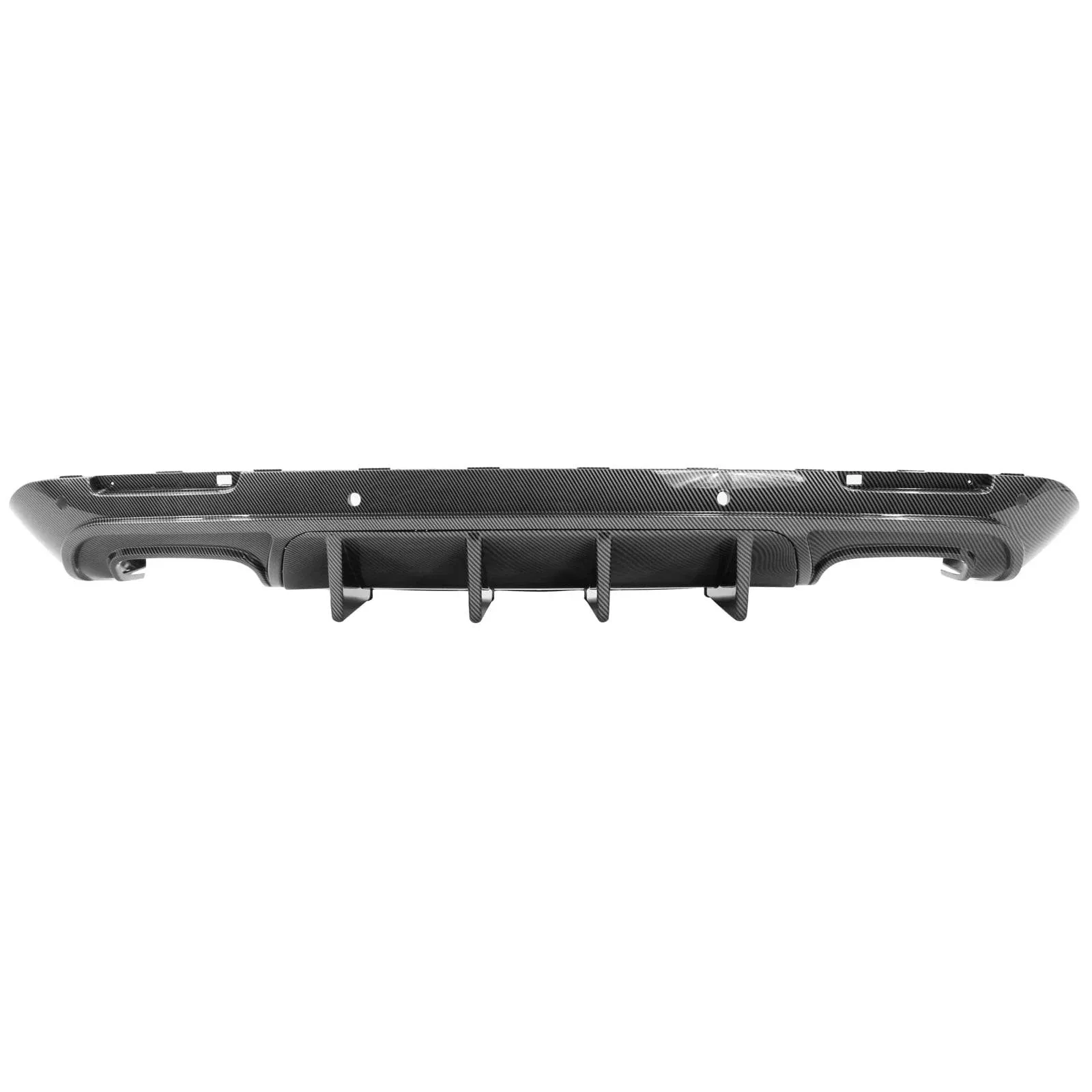 Ikon MOTORSPORTS, Rear Diffuser Compatible with 2015-2023 Dodge Challenger, Ikon ...