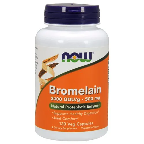 Now Foods Bromelain 500 mg - 120 Capsules