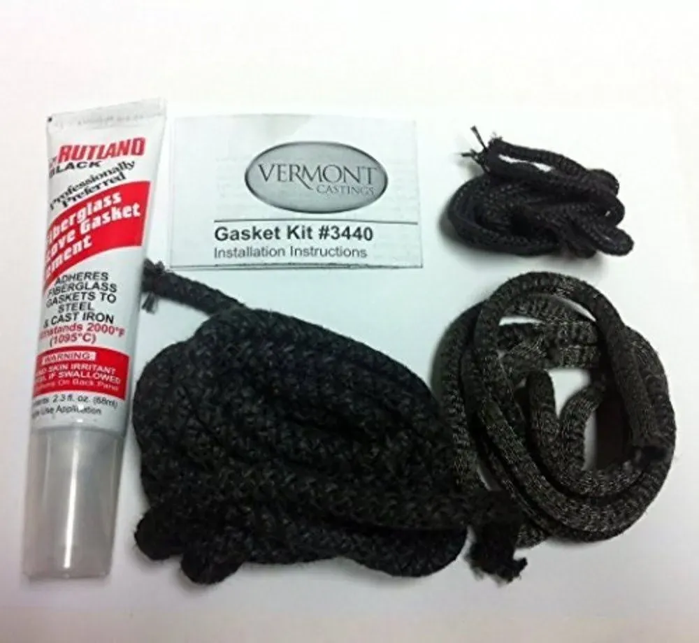 Vermont Castings Defiant, Intrepid, Resolute &amp; Vigilant Stove 3440 Gasket Kit