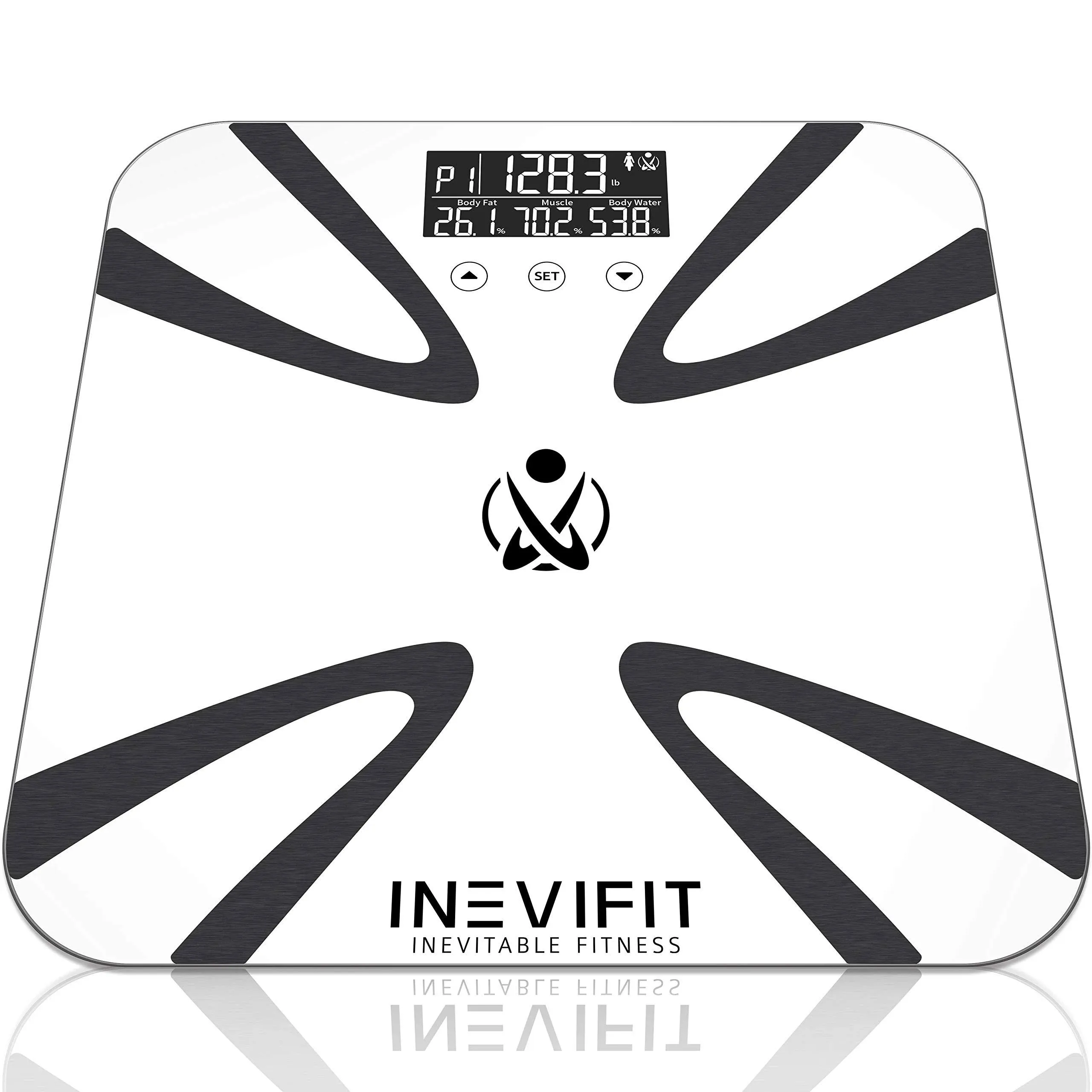 INEVIFIT Bathroom Scale, Highly Accurate Digital Bathroom Body Scale, Precisely