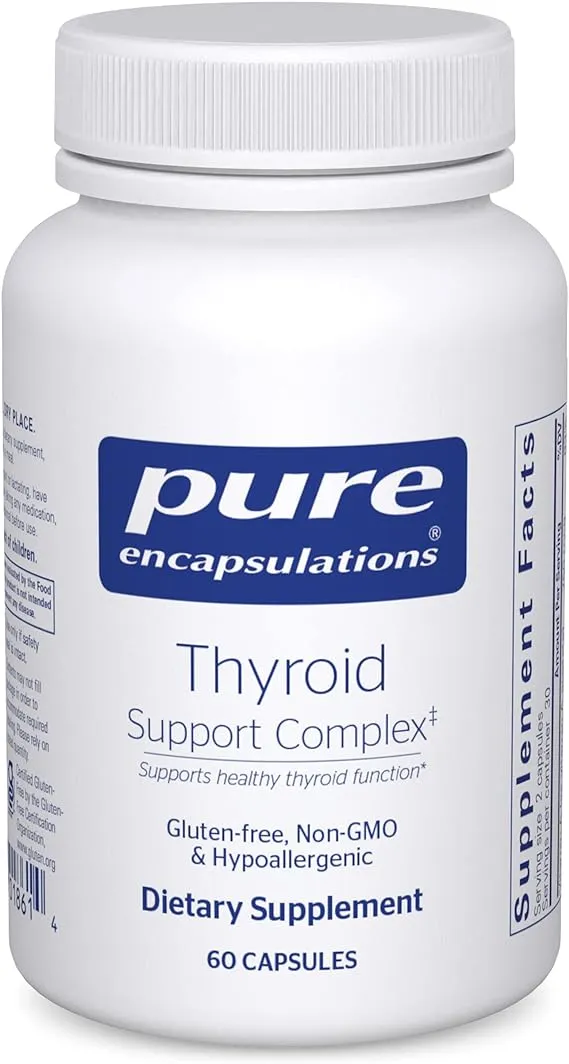 Pure Encapsulations
           Thyroid Support Complex -- 60 Capsules
        
        
        
        
        
          
          SKU #: 766298018614
          
            Shipping Weight:
              0.2 lb
            
          
          
  