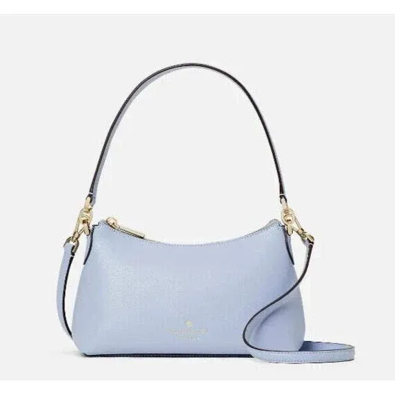 New Kate Spade Sadie Small Shoulder Bag Saffiano Leather Candied Flower Blue