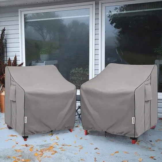 Patio Chair Covers Waterproof, Heavy Duty Outdoor Furniture Covers Fits up to...