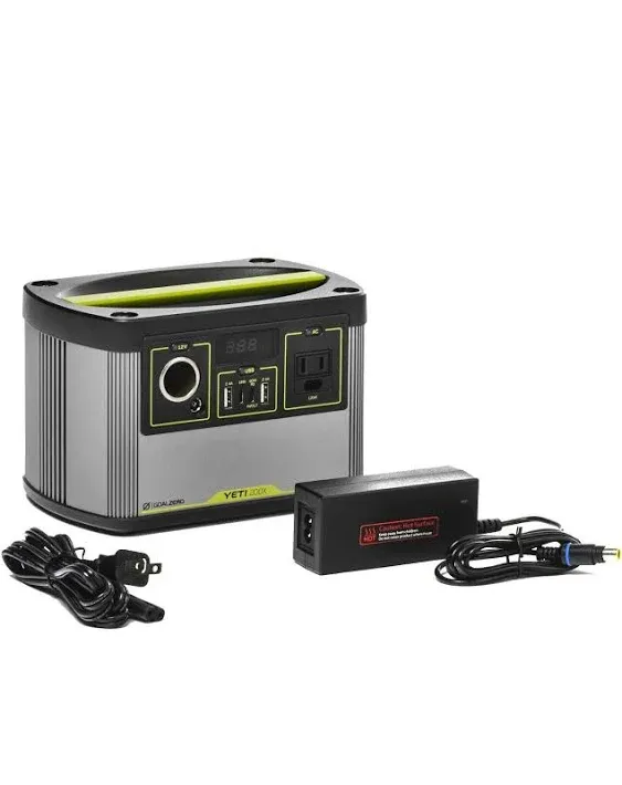 Goal Zero Yeti 200X Portable Power Station - CERTIFIED REFURBISHED