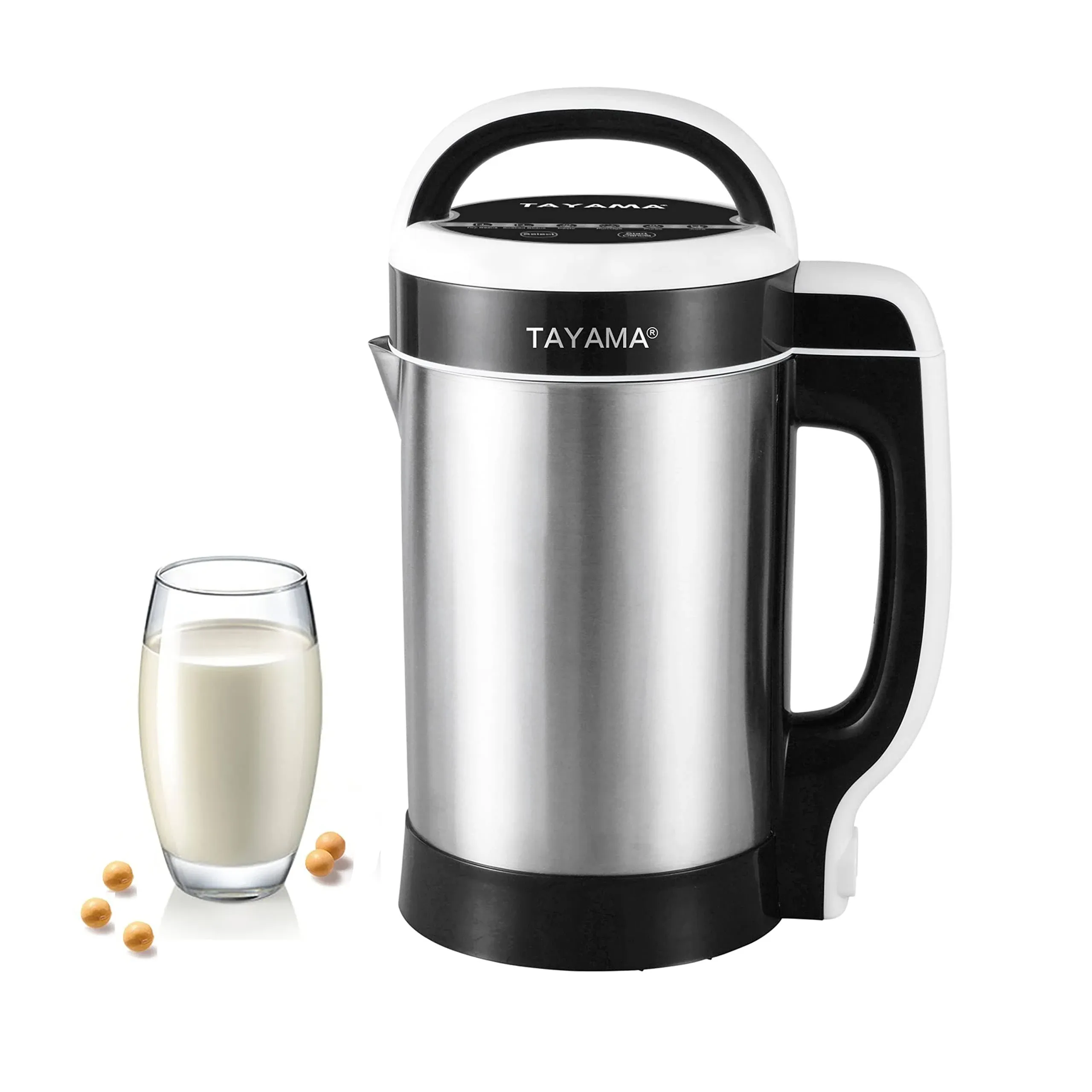 Tayama Multi-functional Stainless Steel Soy and Nutmilk Maker, 1.3L