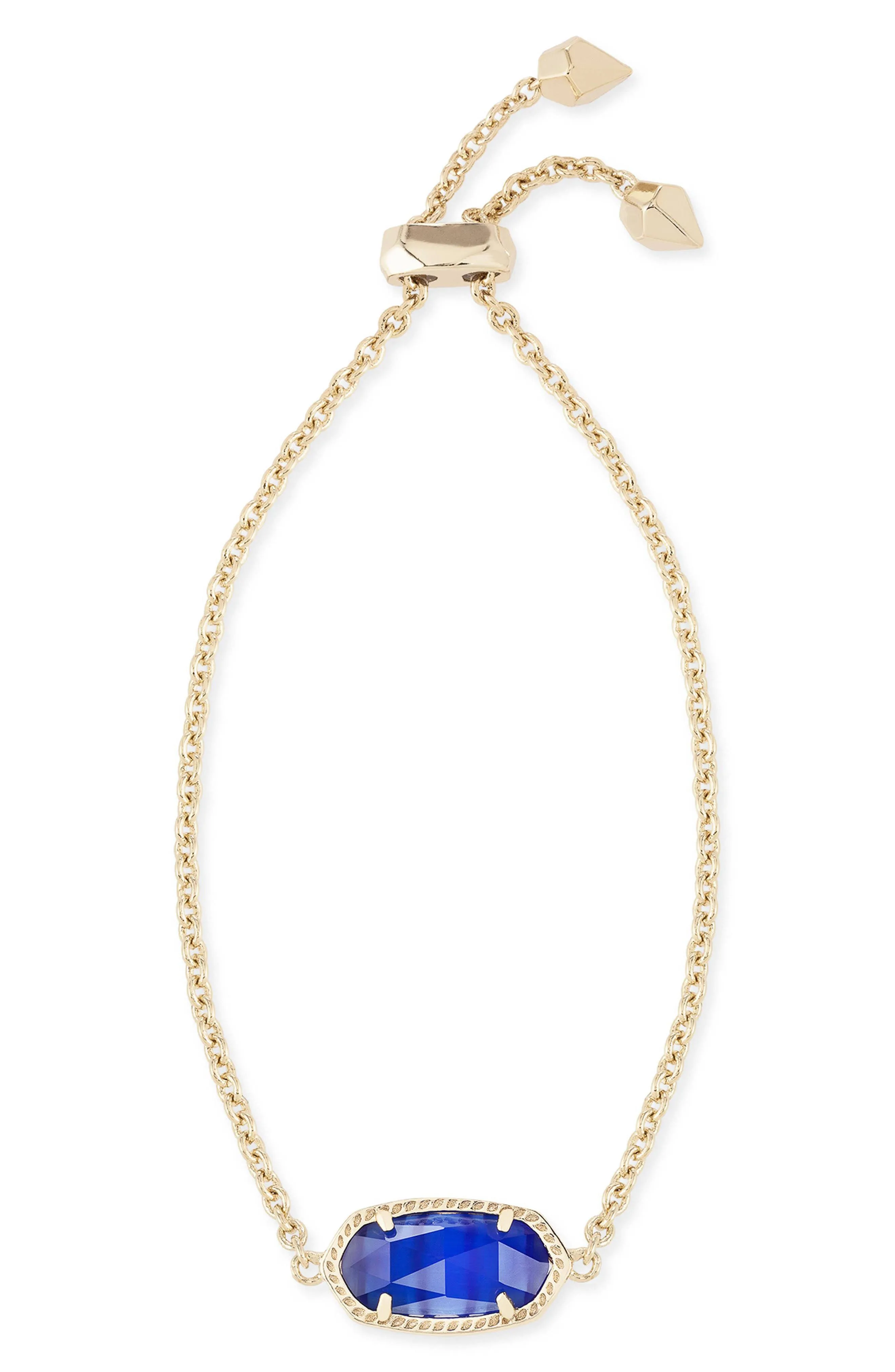 Kendra Scott Elaina Adjustable Chain Bracelet for Women, Fashion Jewelry, Gold-Plated