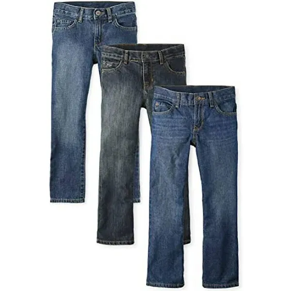 The Children's Place Boys Bootcut Denim Jeans