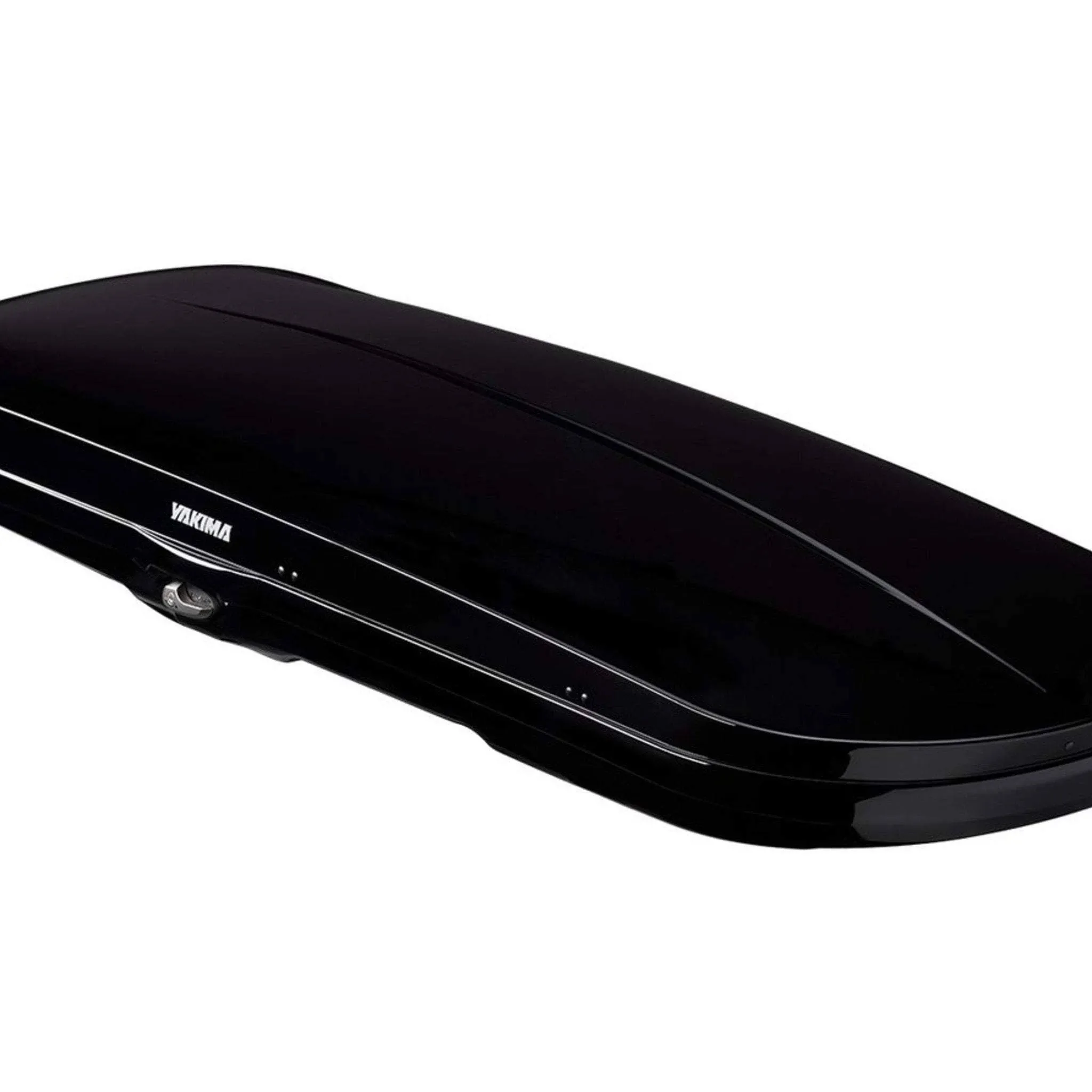 Yakima GrandTour Low Profile Cargo Box; High Gloss Black (Universal; Some Adaptation May Be Required)