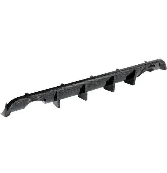 Rear Diffuser Carbon Fiber Valance V2 Style For Dodge Charger SRT8 2012-2014 13