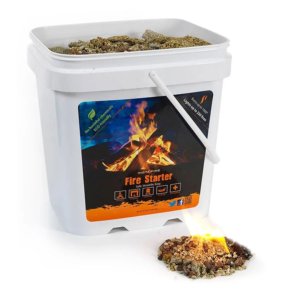 Instafire Fire Starter & Fuel 2 gallon bucket | As seen on Shark Tank - Default Title - My Patriot Supply