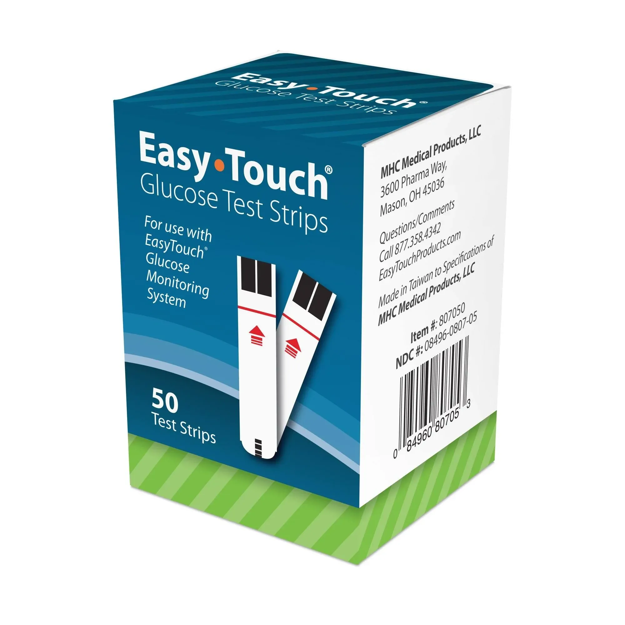 Easy Touch Blood Glucose Test Strips