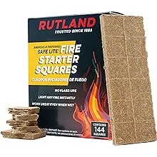 Safe Lite Fire Starter Squares (144-Pack)