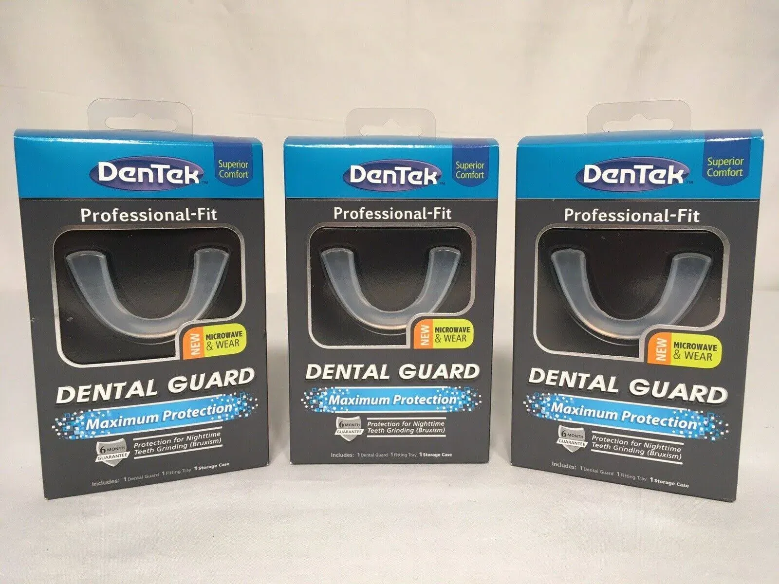 Dentek Professional-Fit Dental Guard Maximum Protection