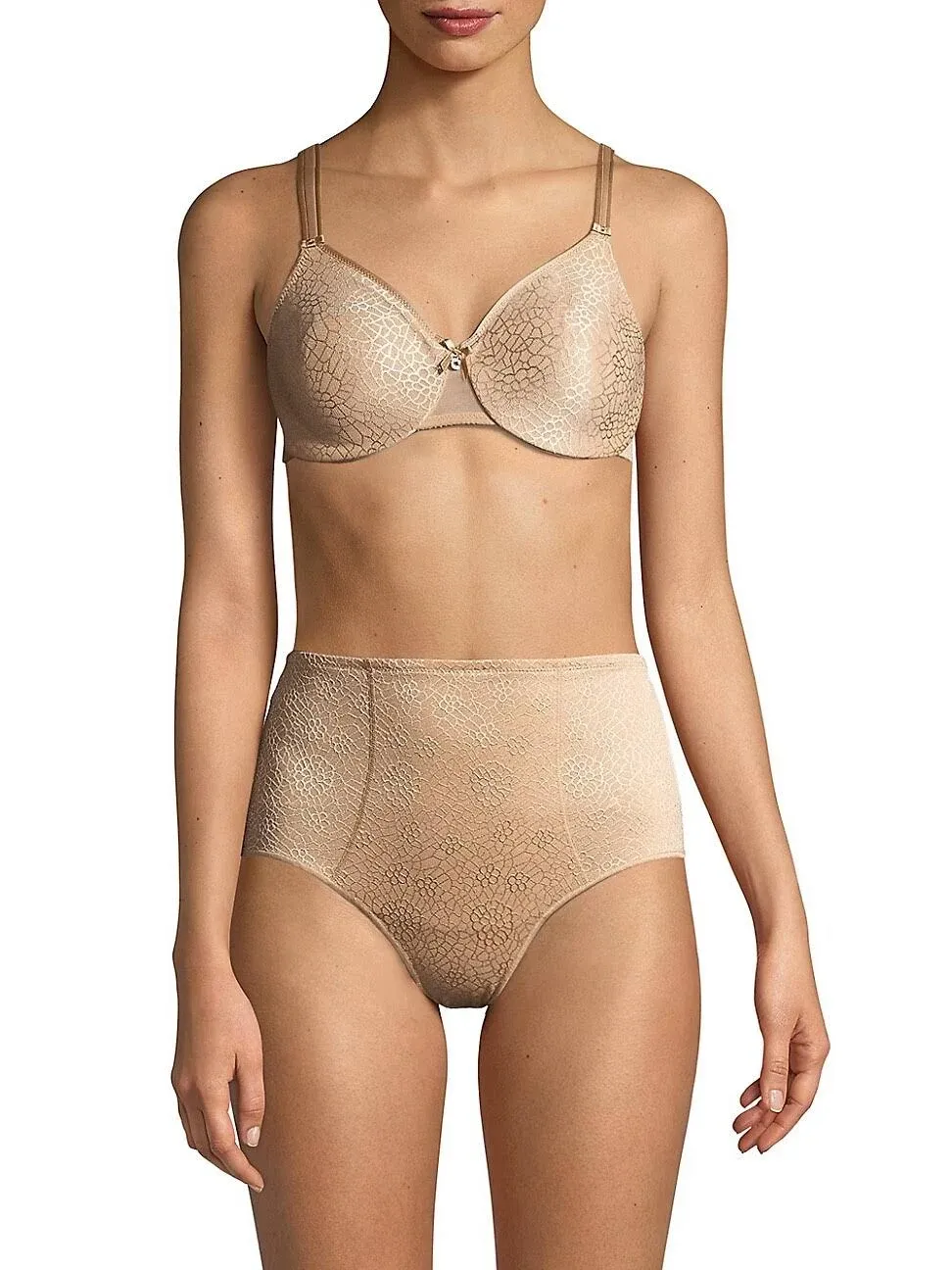 Chantelle C Magnifique Seamless Smooth Minimizer Bra - Nude