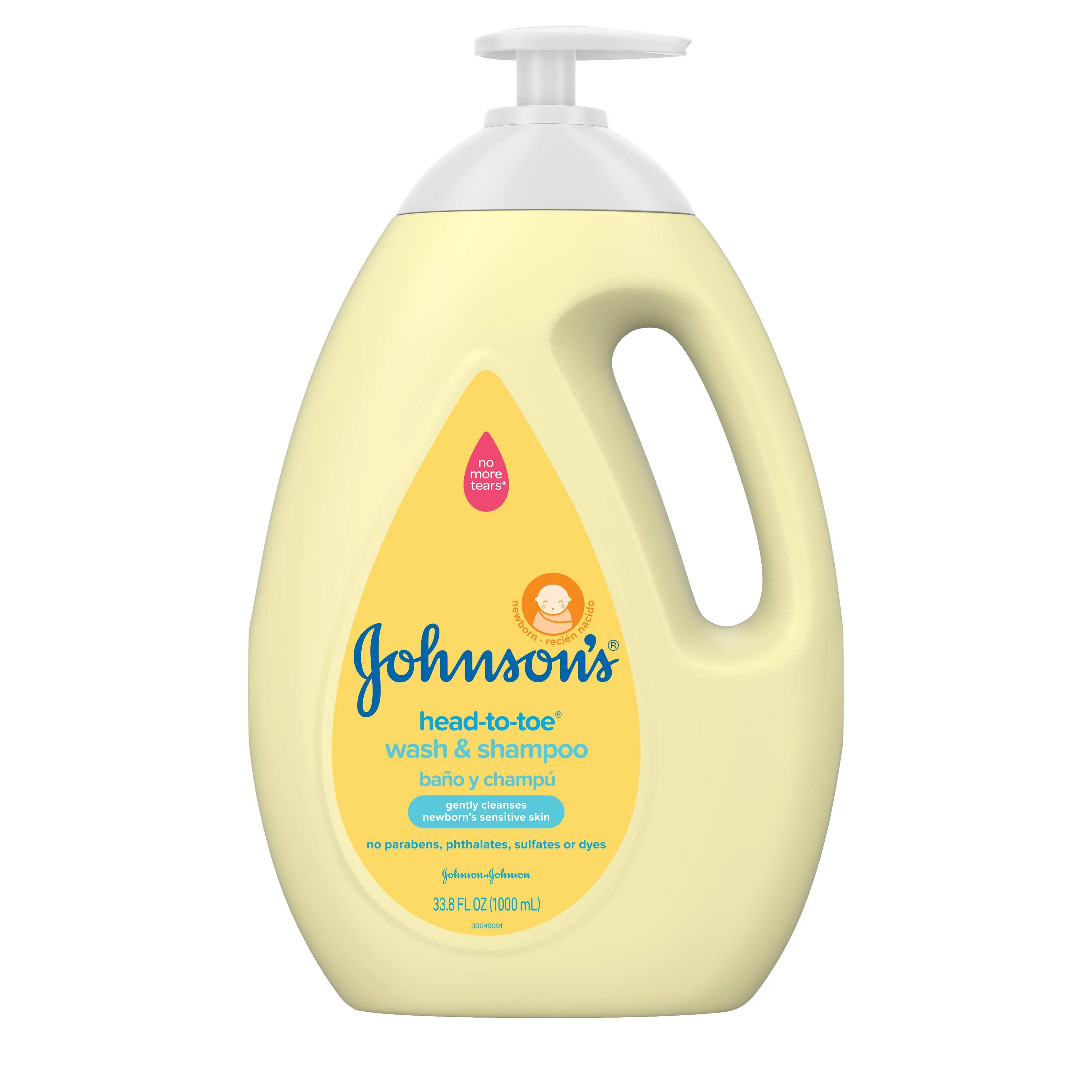 Johnson's Head-To-Toe Wash & Shampoo - 33.8 fl oz