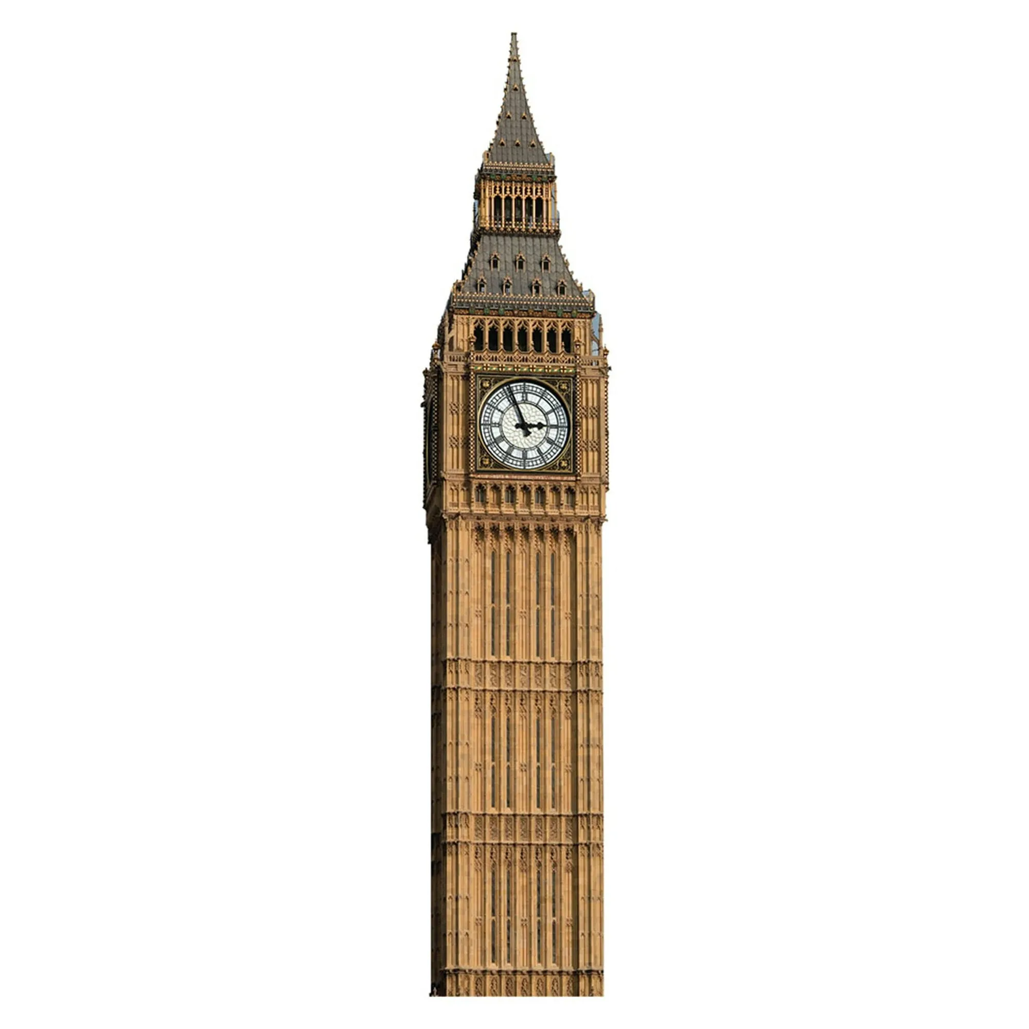 Cardboard People Big Ben Clock Tower Life Size Cardboard Cutout Standup