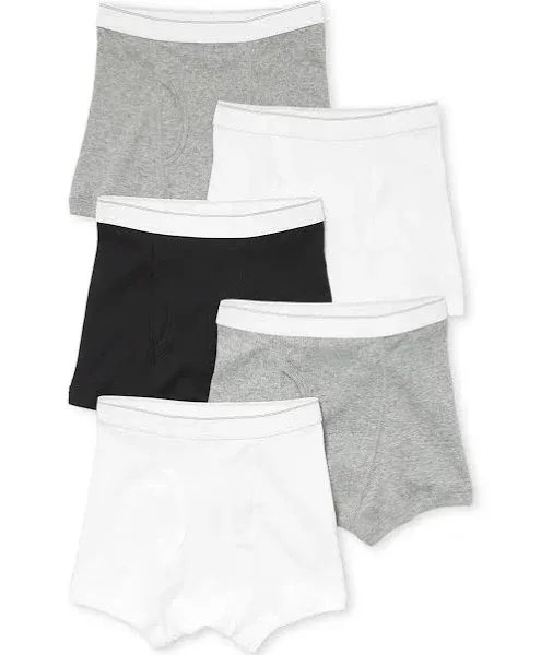 Boys Boxer Brief Underwear 5-Pack - Multi clr