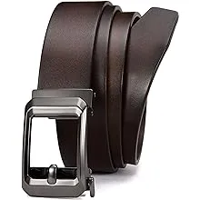 CHAOREN Ratchet Belt 1.5&#034; with Full Grain Leather - Fit Anywhere, Customize Anyh