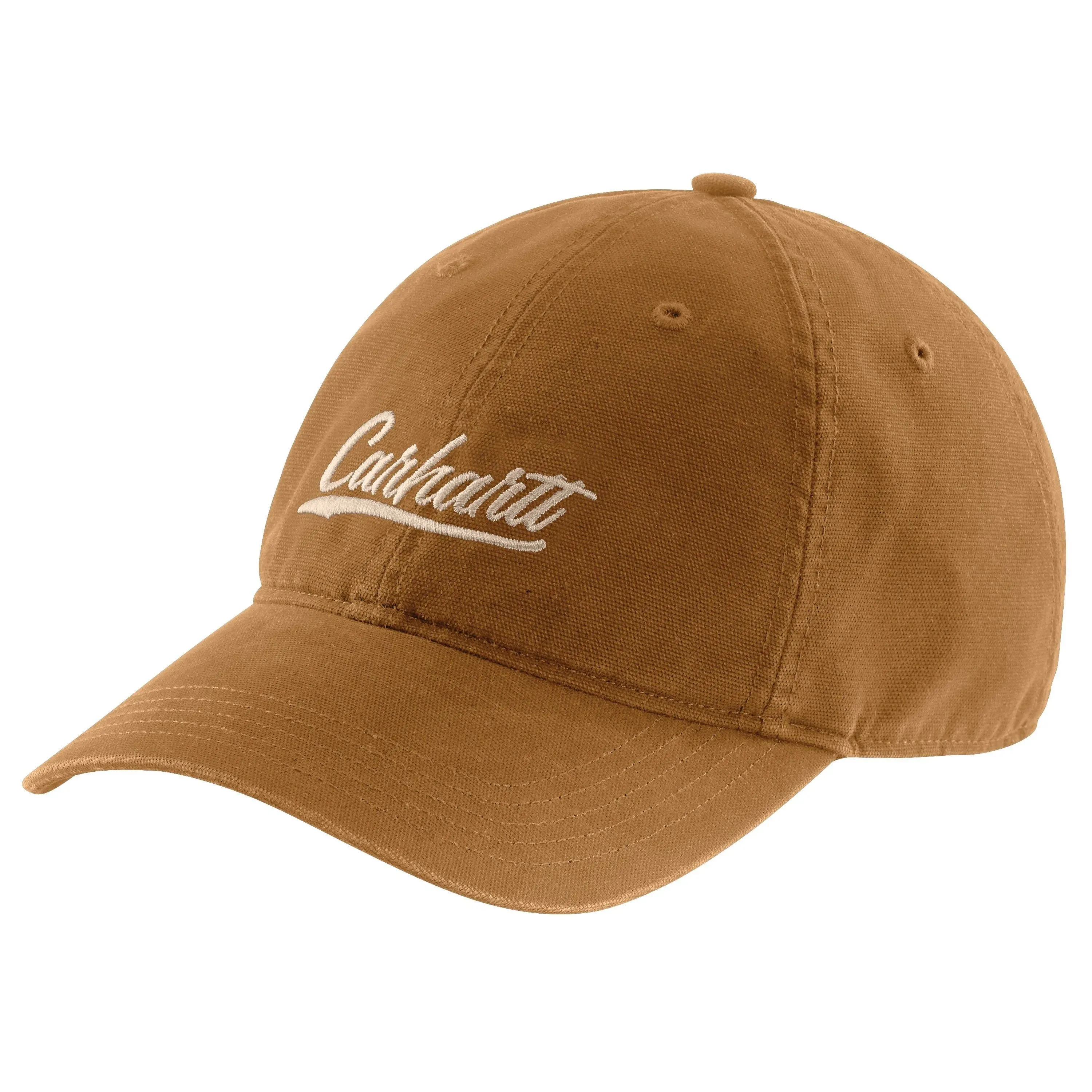 Carhartt Women's Canvas Script Graphic Cap - Brown