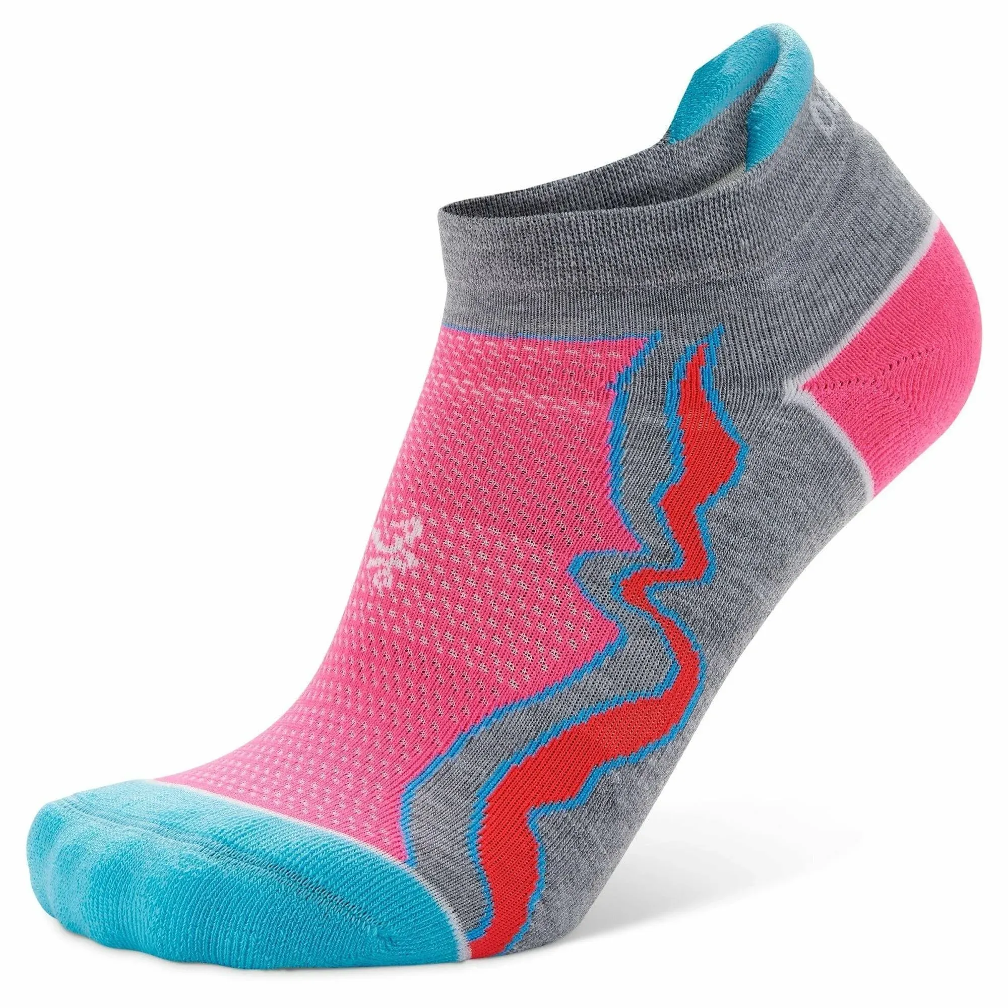 Balega Enduro No Show Socks Women's Midgrey/Watermelon / Small