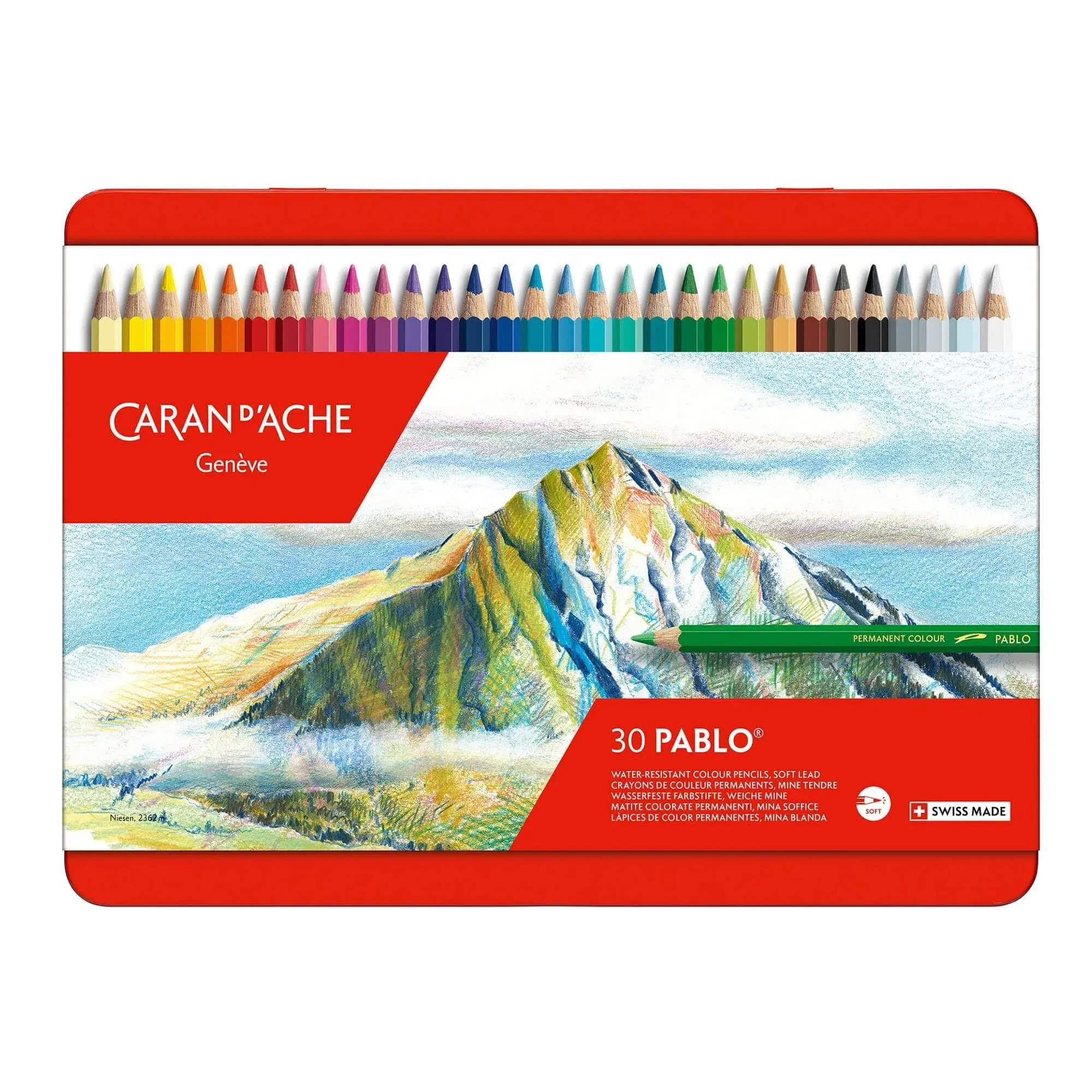 Caran d'Ache : Pablo Colored Pencil : Set of 40