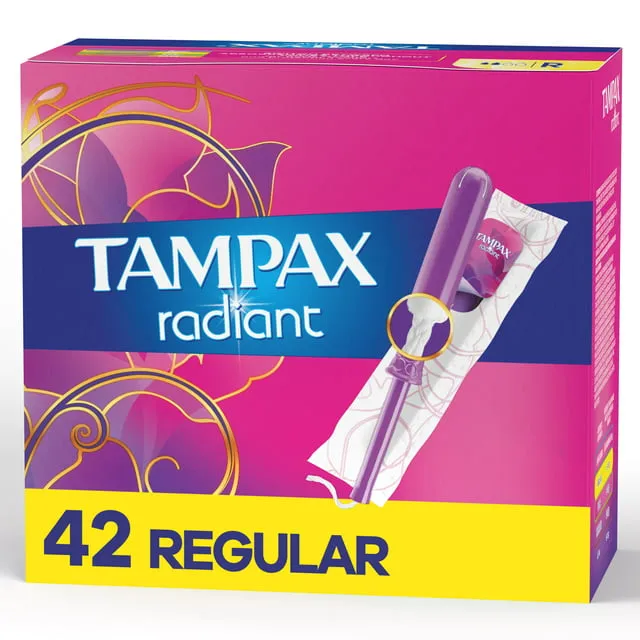 Tampax Radiant Tampons