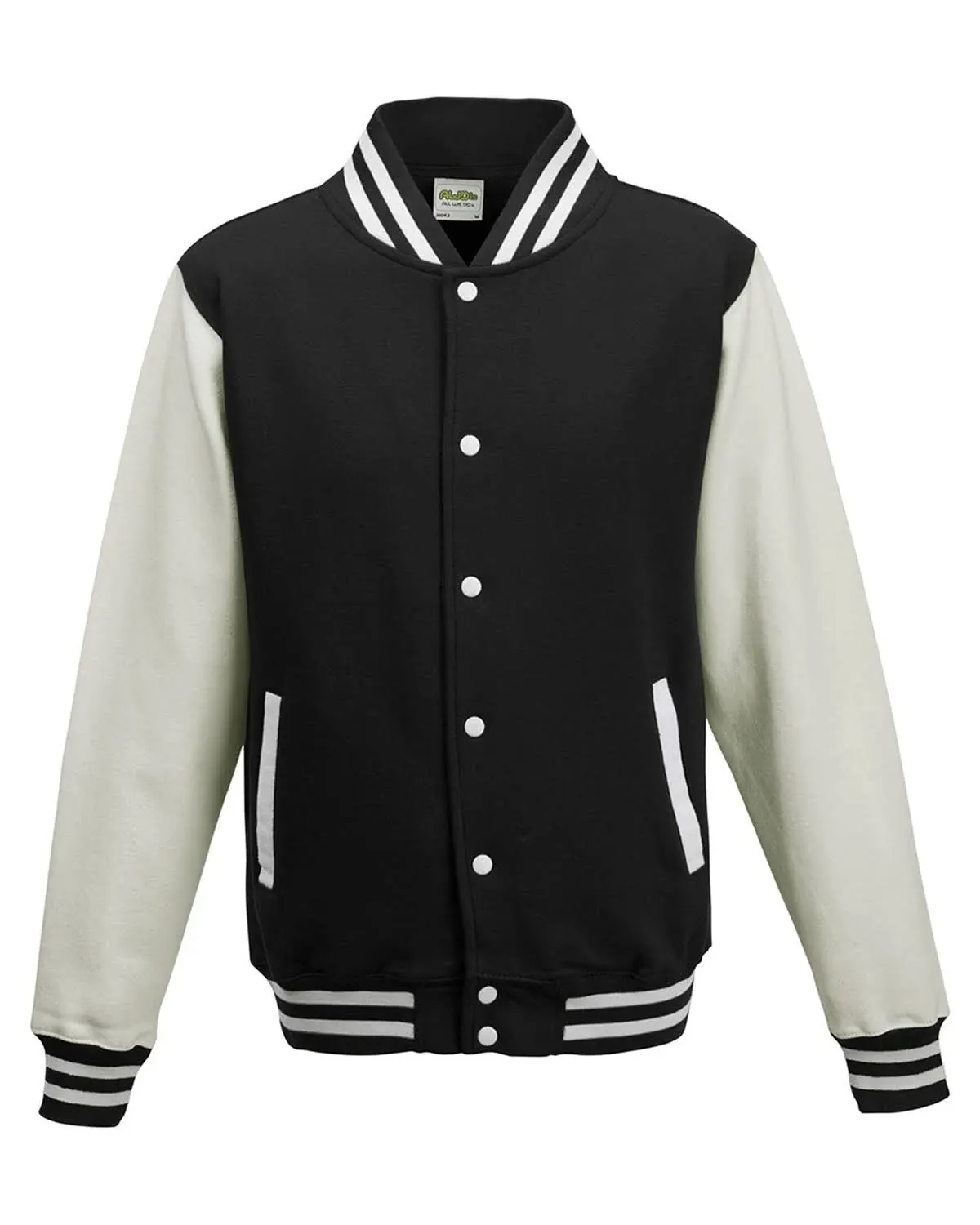 Just Hoods By AWDis JHA043 Men's 80/20 Heavyweight Letterman Jacket