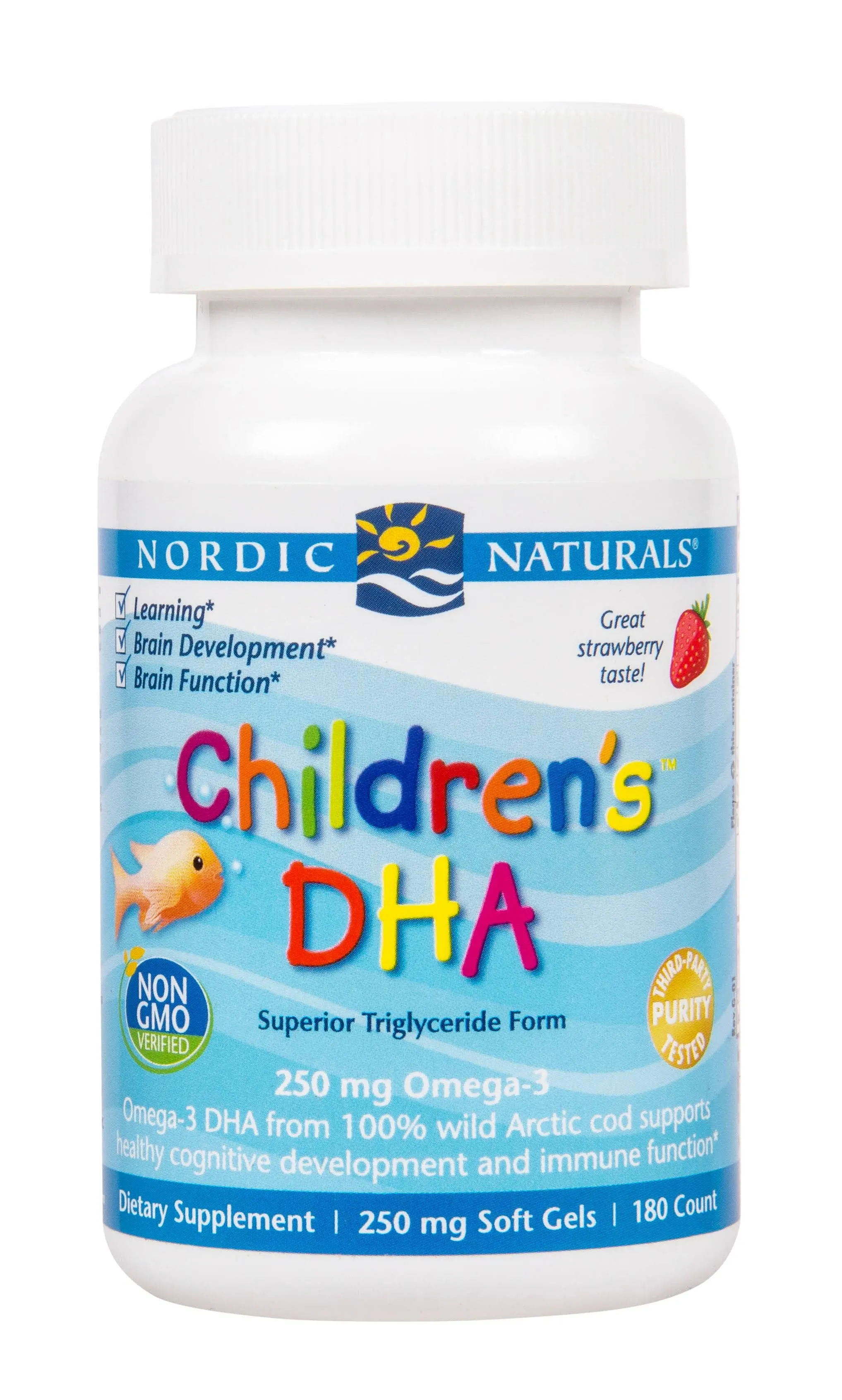 Nordic Naturals Children's DHA Strawberry 180