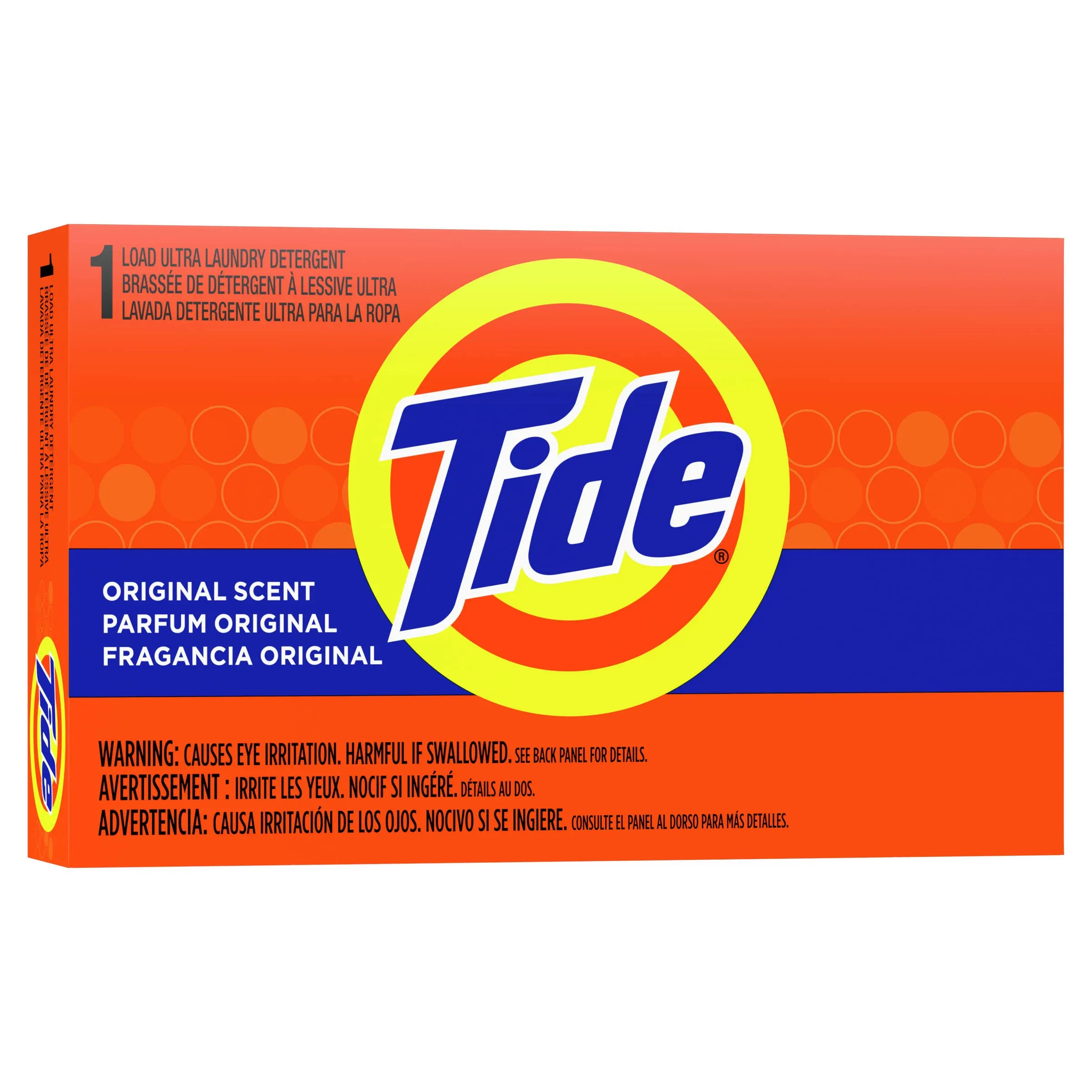 Tide - Vending-Design Powder Laundry Detergent, 1.5 oz, 156/Carton