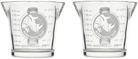 BrewGlobal Rhinoware Shot Glass - Double - 2- Count