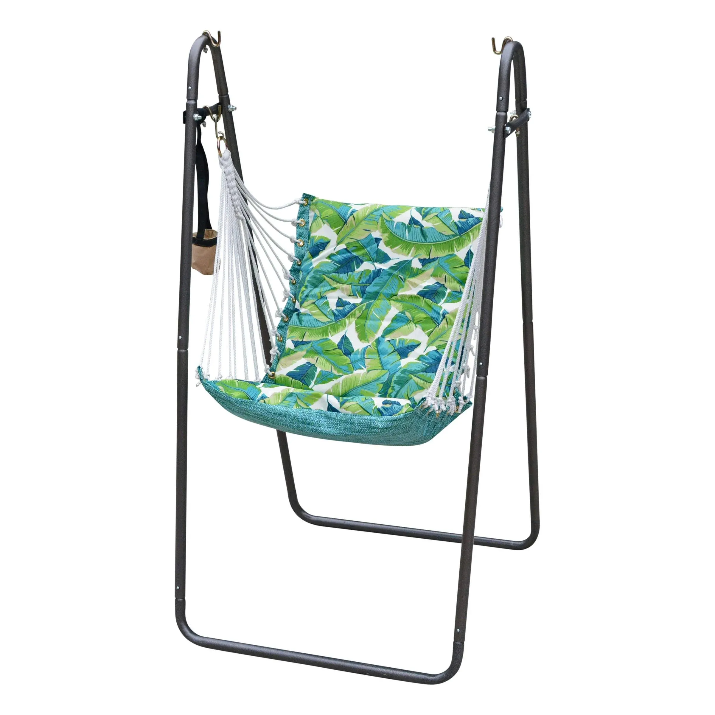 Soft Comfort Swing Chair and Stand - Contemporary - Hammocks And Swing Chairs - by VirVentures | Houzz