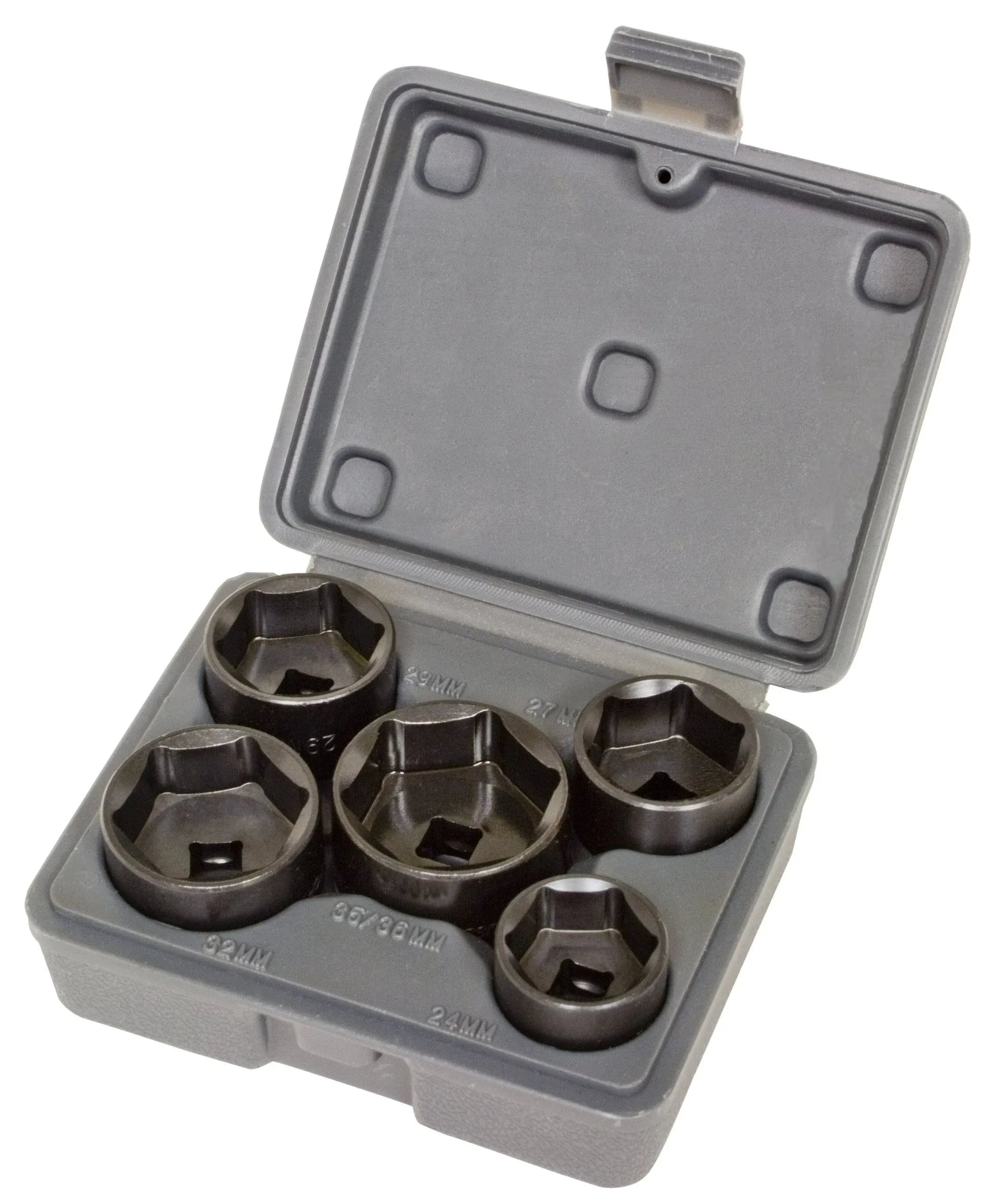 Lisle 13300 - 5 Piece Filter Socket Set