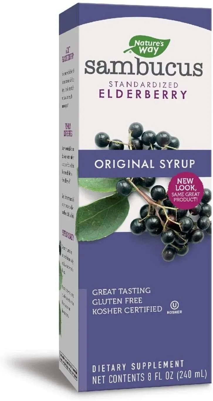 Sambucus Original Elderberry Syrup - Nature's Way - 8 fl oz