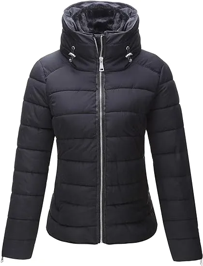 Bellivera Women's Lightweight Puffer Jacket