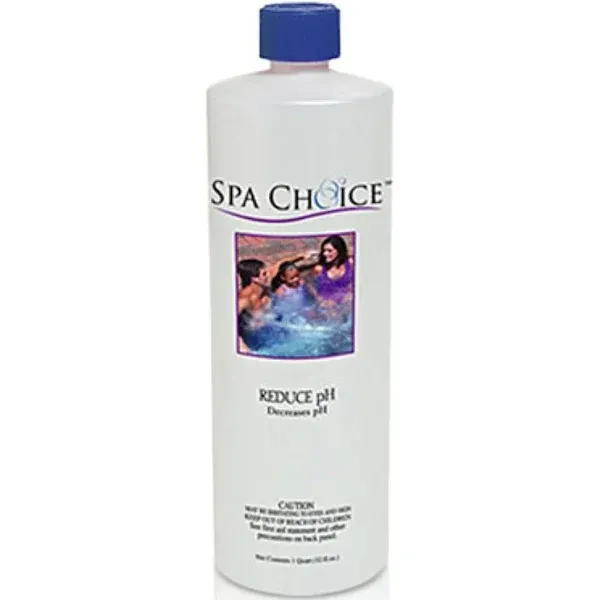 pH Reduce Liquid Spa Choice 1QT 47234001 PH Down