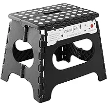 Casafield 9" Folding Step Stool with Handle