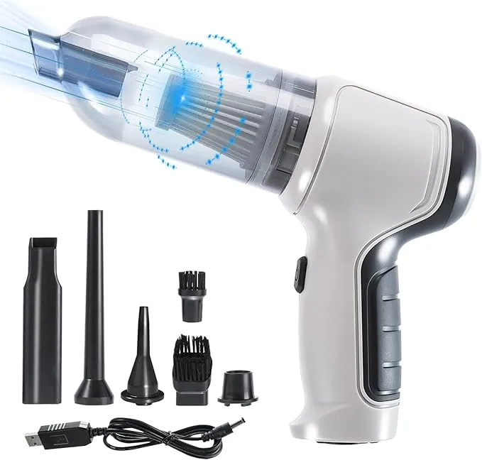 SJ_PAL Handheld Vacuum Cleaner, Portable Car Vacuum Cleaner 9000pa Suction, Mini ...