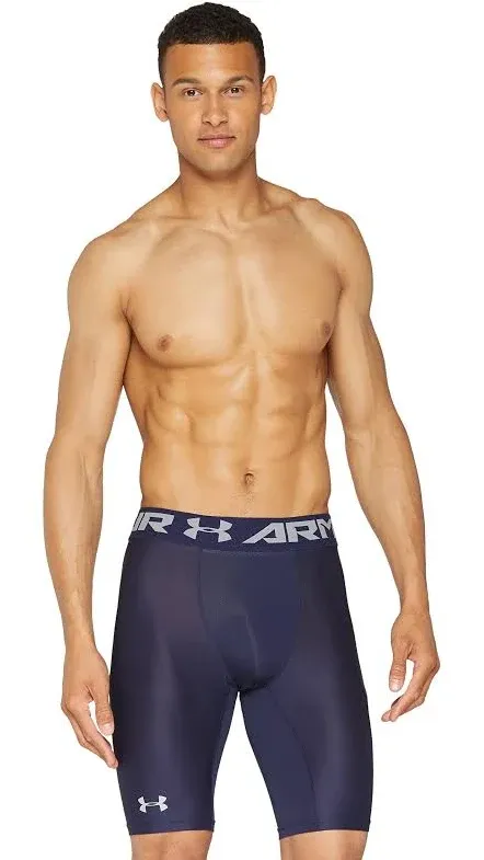 Under Armour Men's Heatgear Armour Long Compression Shorts