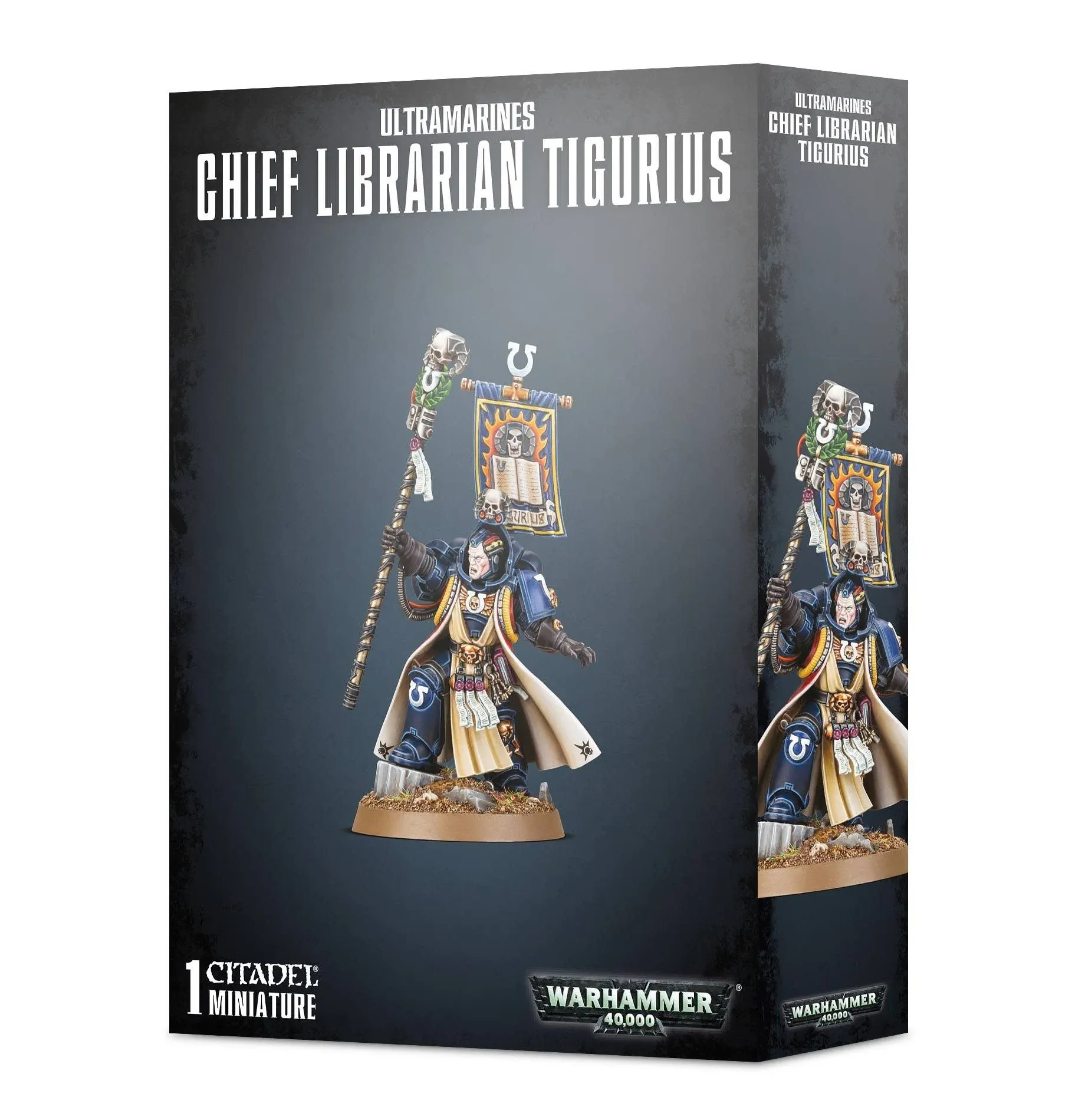 Warhammer 40K Ultramarines Chief Librarian Tigurius