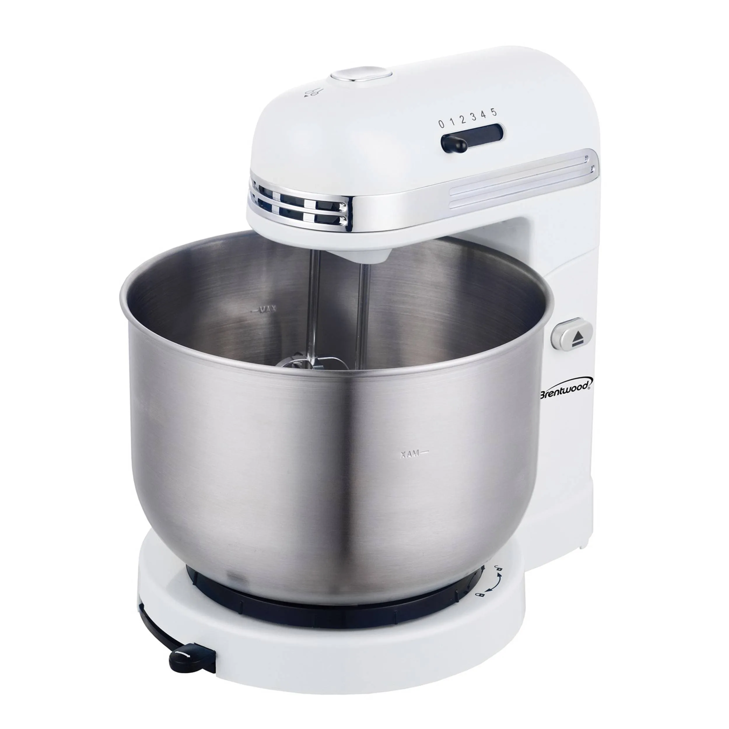 Brentwood 5-Speed Stand Mixer with Stainless Steel Mixing Bowl