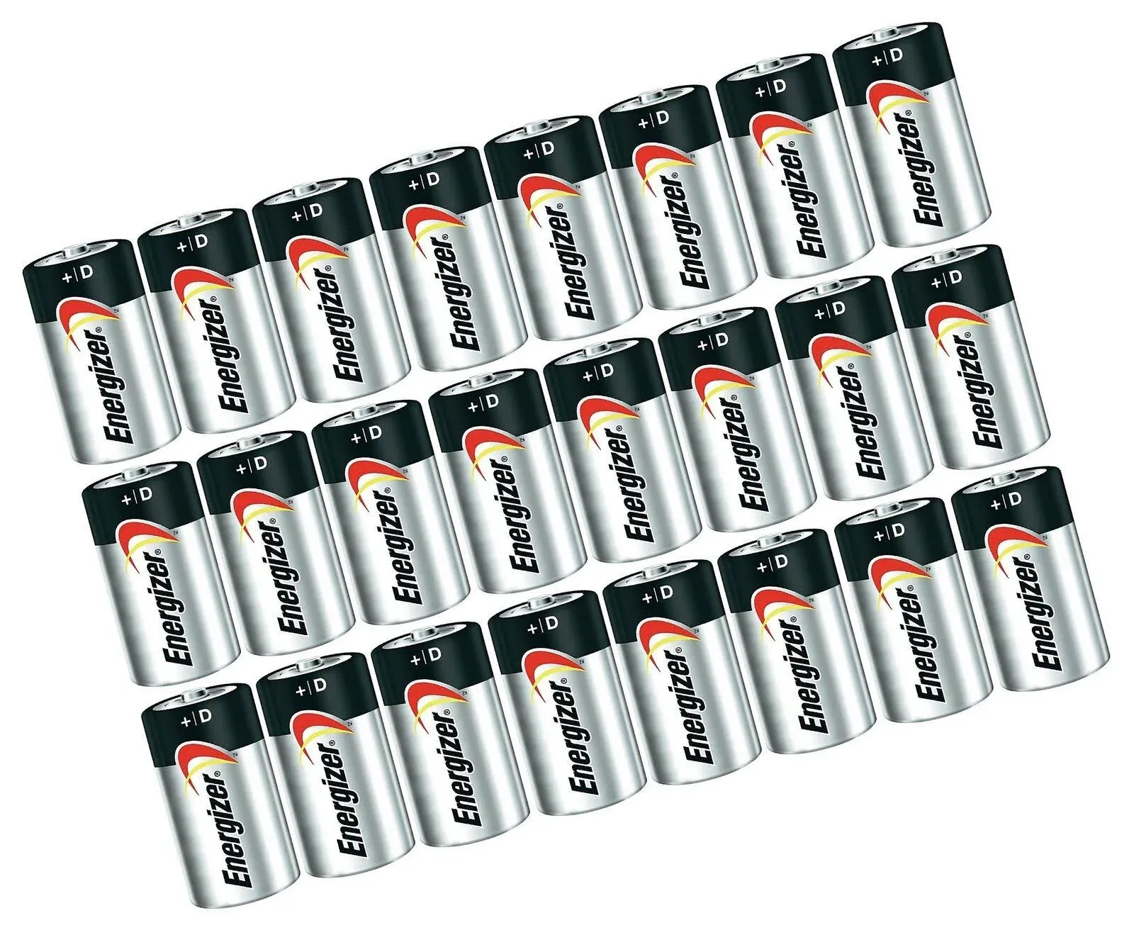 Energizer Max Alkaline Batteries, D - 4 pack