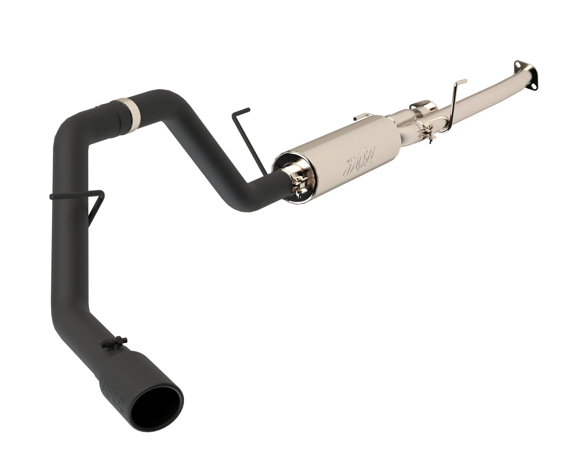 MBRP Black Series Cat Back Single Side Exit Exhaust System - S5314BLK