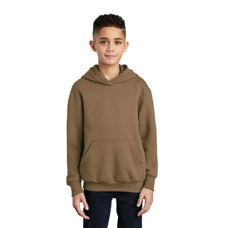 Port & Company Youth Core Fleece Pullover Hooded Sweatshirt