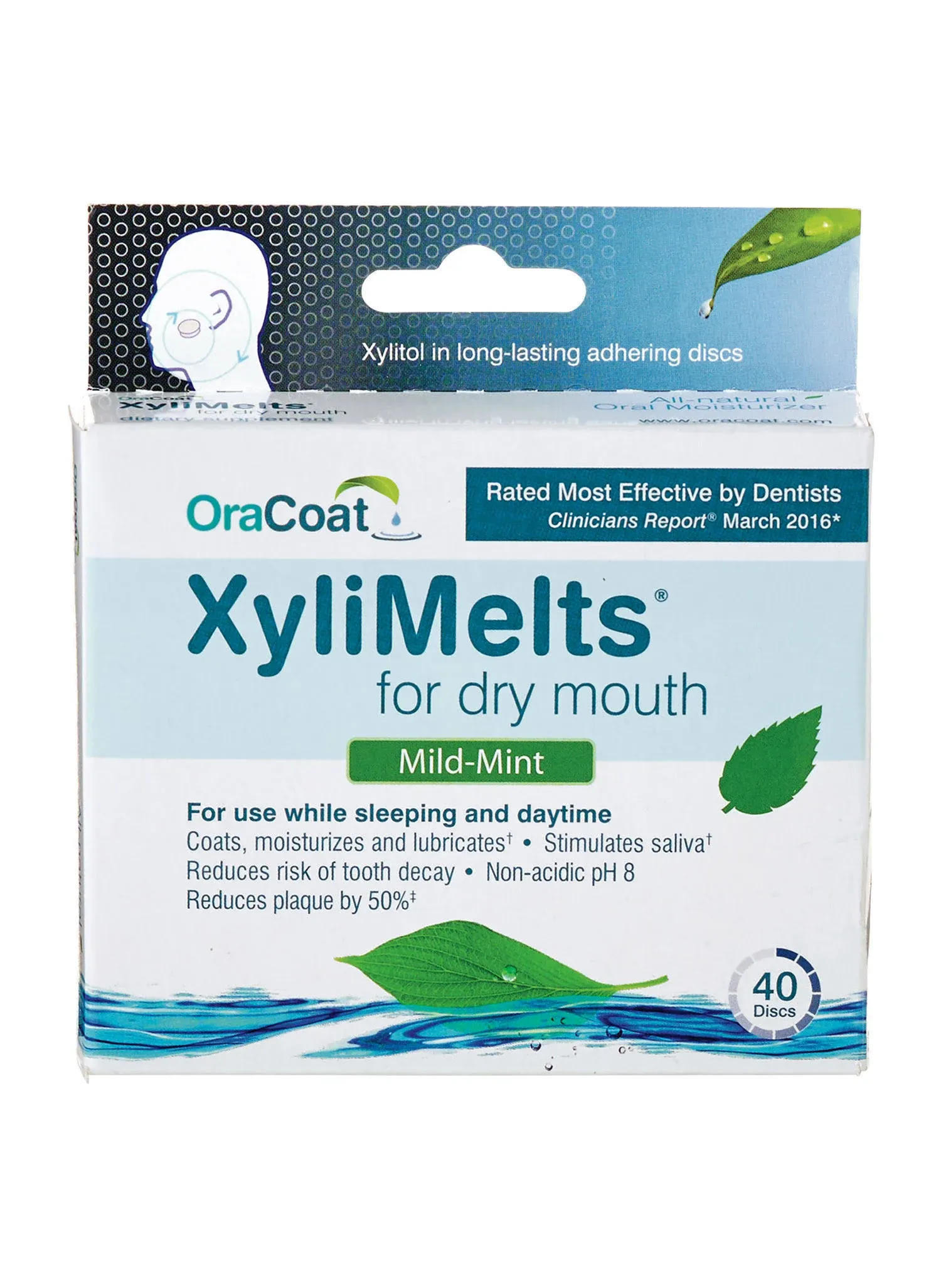 Oracoat XyliMelts for Dry Mouth 40 Count