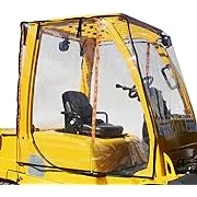 Atrium by Eevelle Universal Clear Forklift Cab Enclosure Cover Windshield Canopy