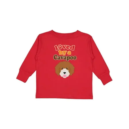 Inktastic Cavapoo Dog Gift Gift Toddler Boy or Toddler Girl Long Sleeve T-Shirt