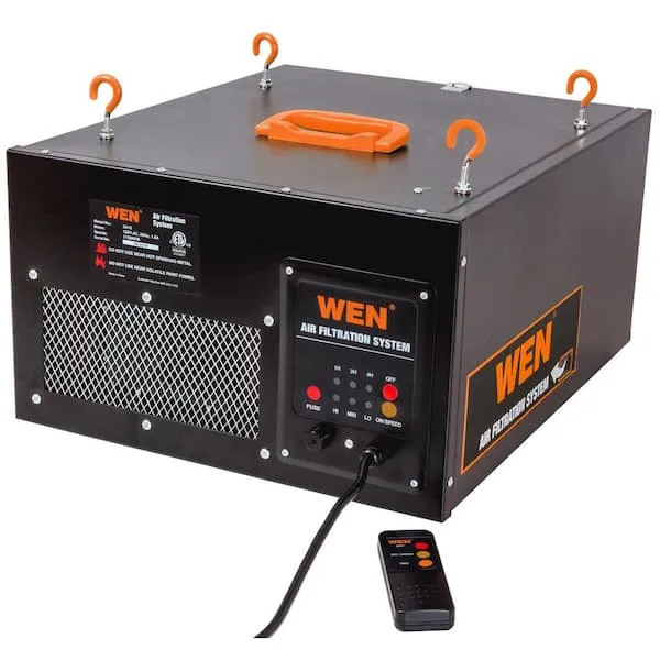 Wen 3410 3-Speed Remote-Controlled Air Filtration System